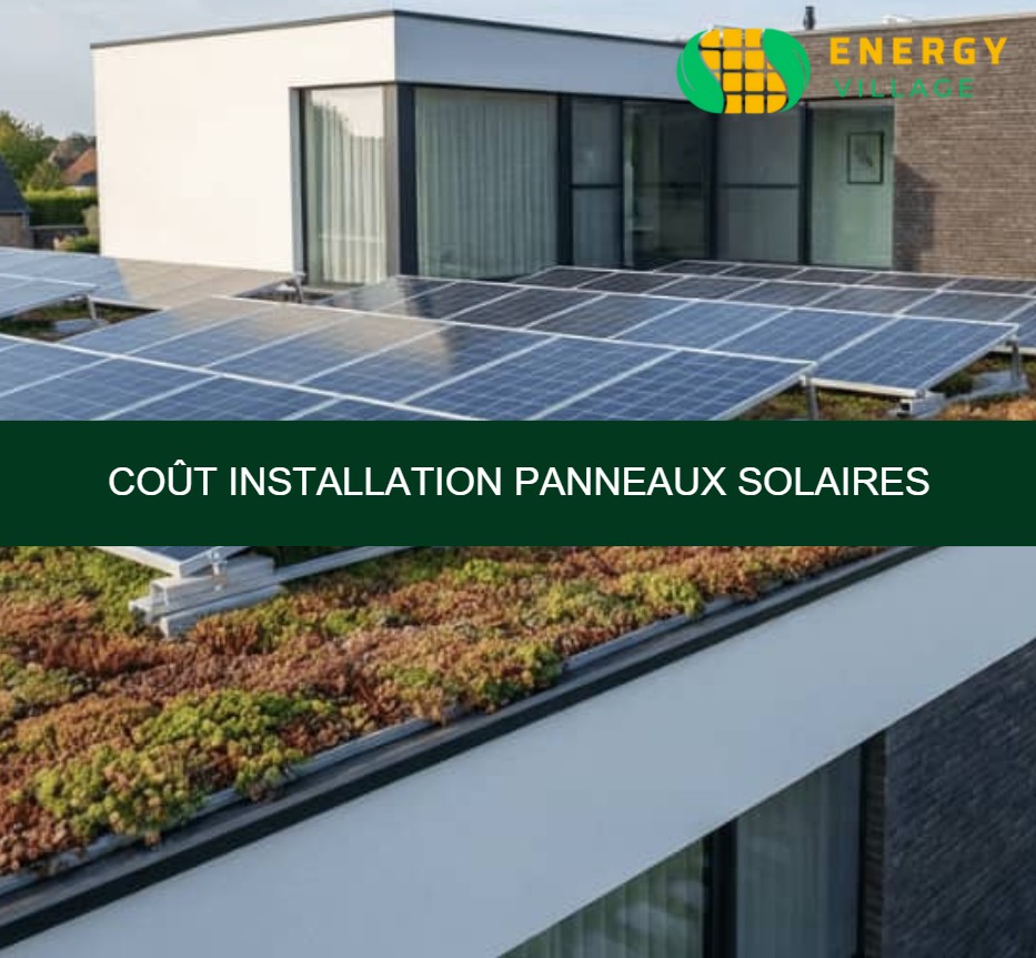 Coût installation panneaux solaires