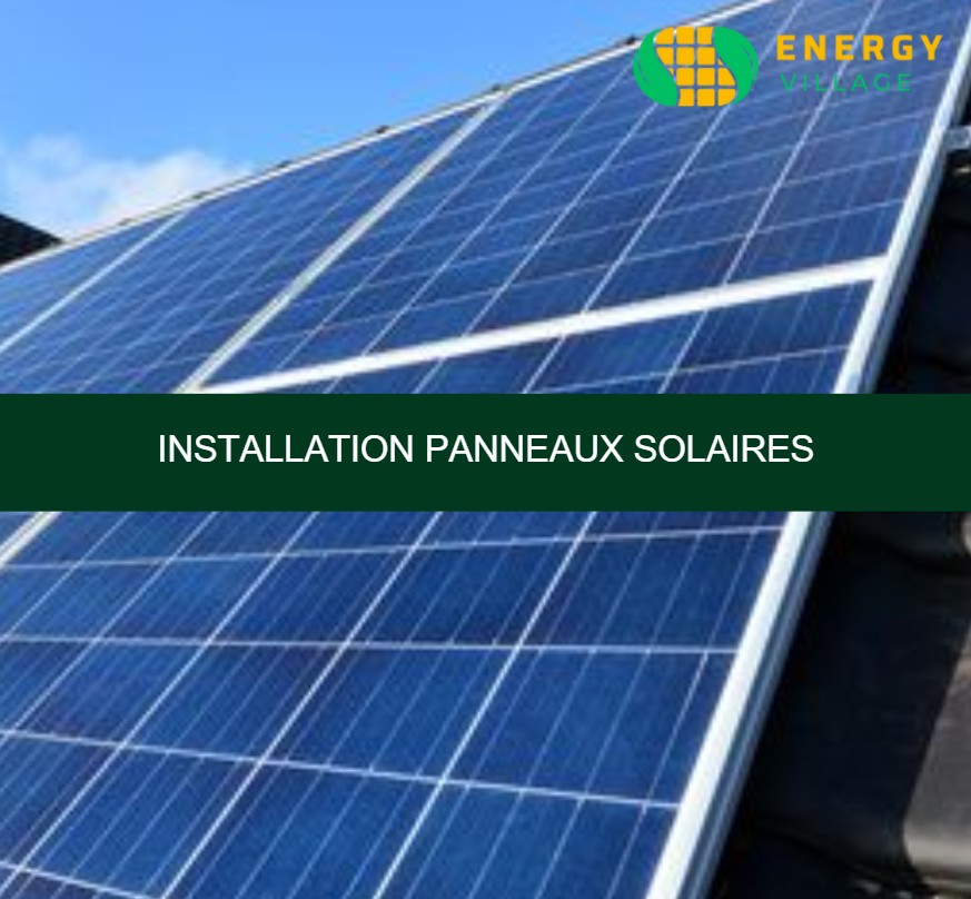 Installation panneaux solaires