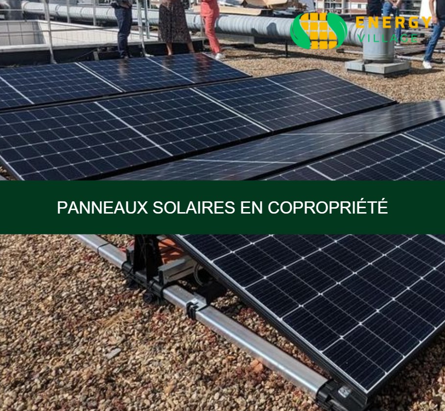 Panneaux solaires en copropriété