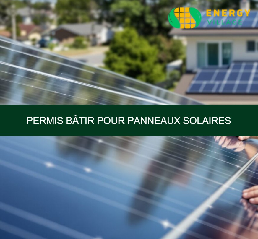 Permis bâtir pour panneaux solaires
