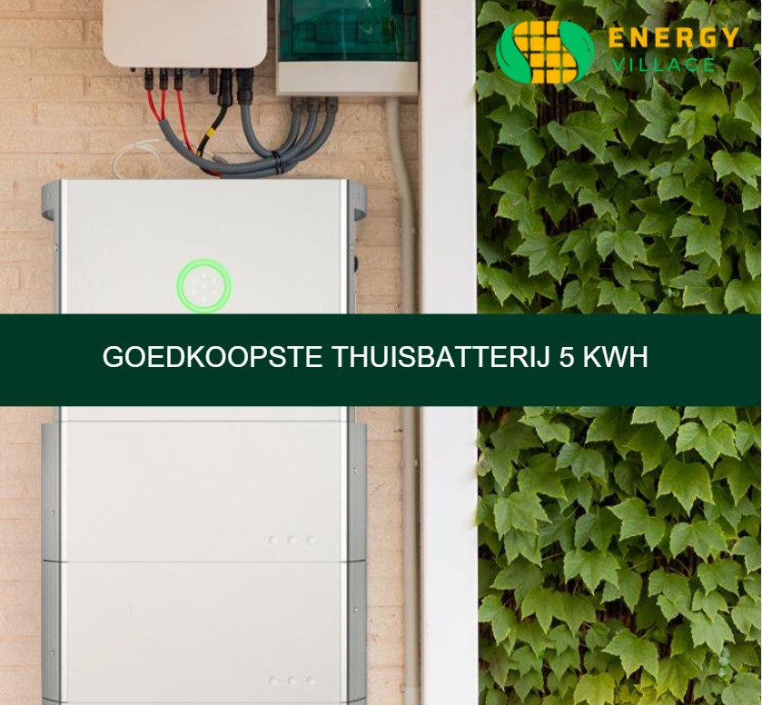 goedkoopste thuisbatterij 5 kwh