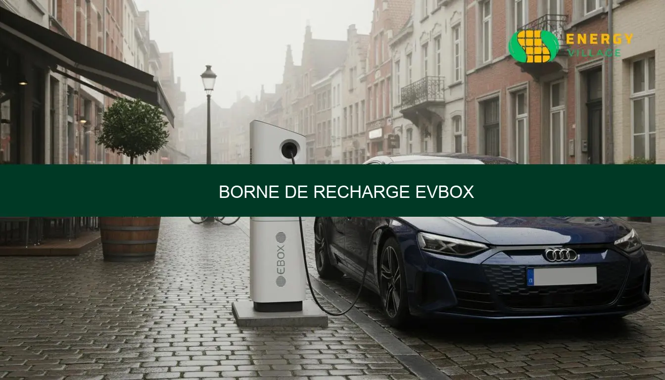 Borne de recharge EVBox prix et guide