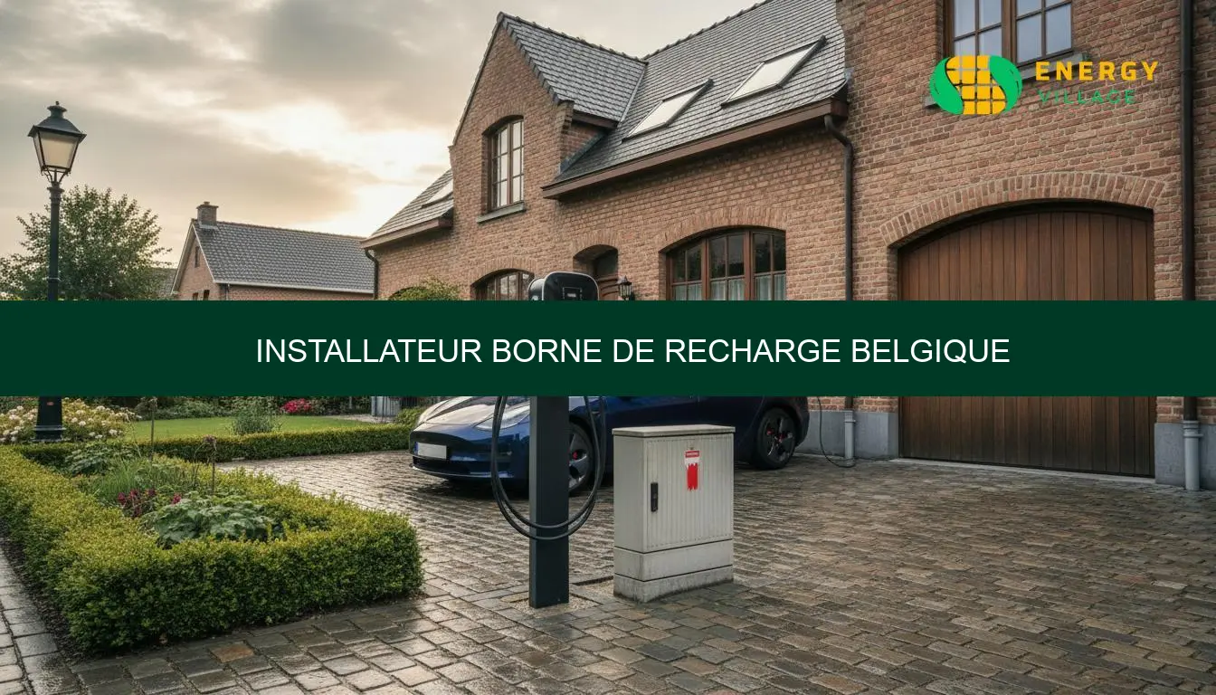 Installateur borne de recharge Belgique prix 2026