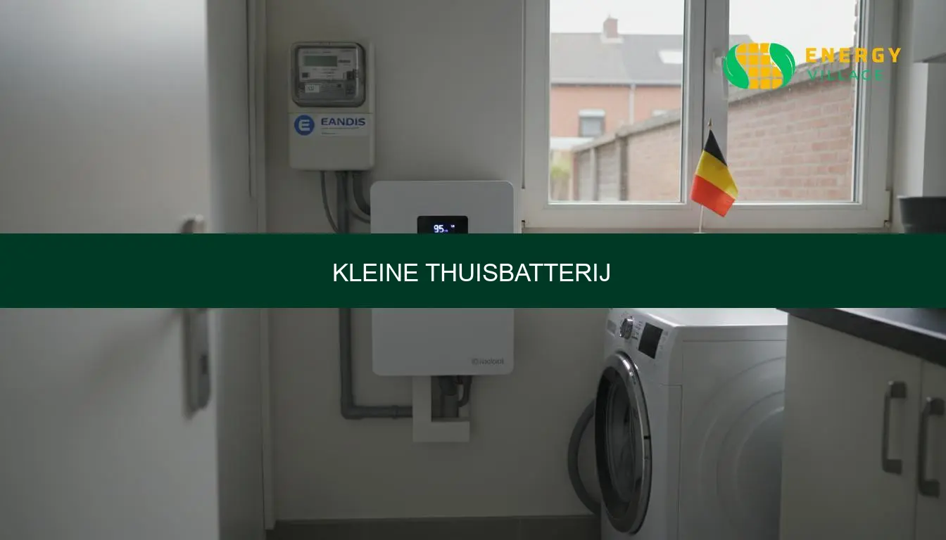 Kleine thuisbatterij: prijs, rendement en advies