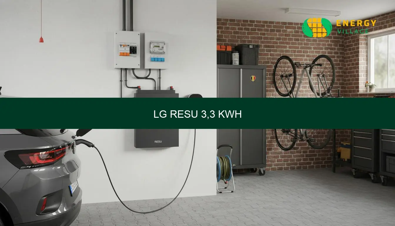 LG RESU 3,3 kWh: prijs en advies voor je thuisbatterij