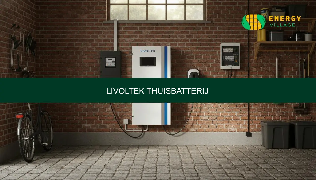 Livoltek thuisbatterij: prijs en advies België