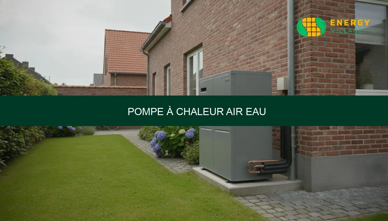 Pompe à chaleur air eau prix Belgique