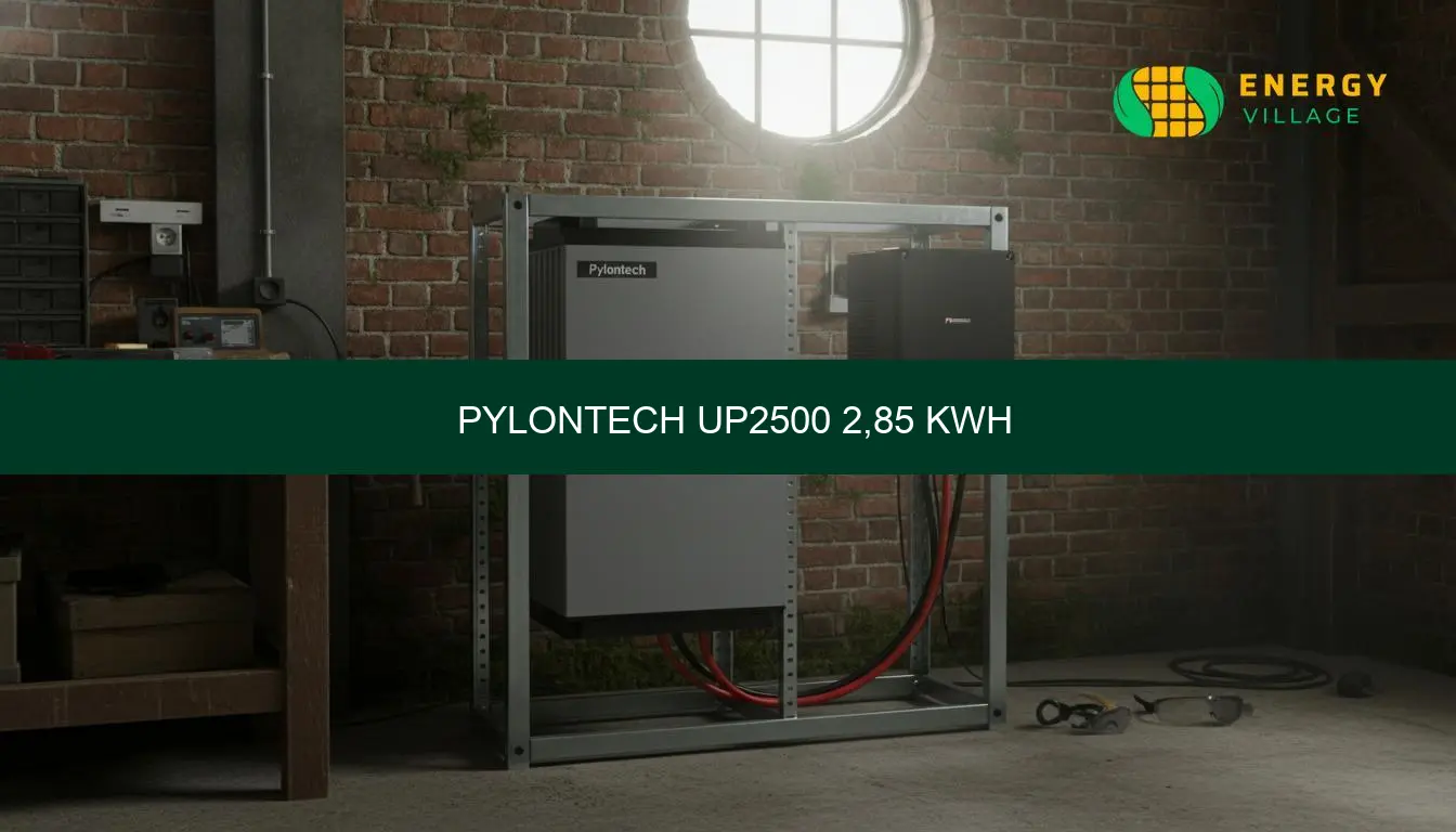 Pylontech UP2500 2,85 kWh: prijs en review