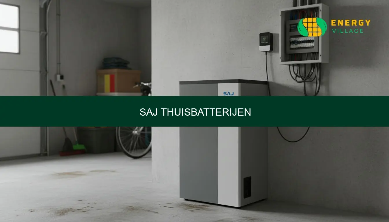 SAJ thuisbatterijen: prijs, modellen en advies