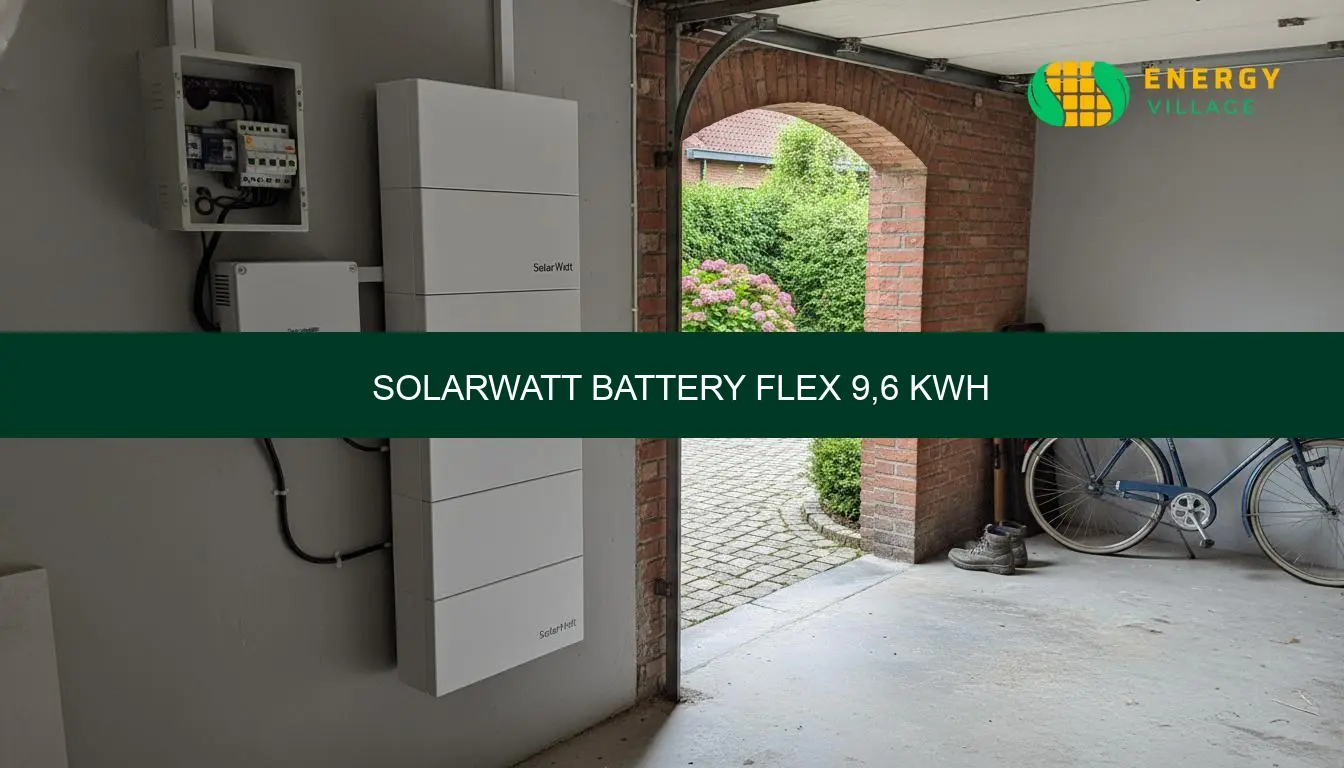 SolarWatt Battery Flex 9,6 kWh: prijs en review
