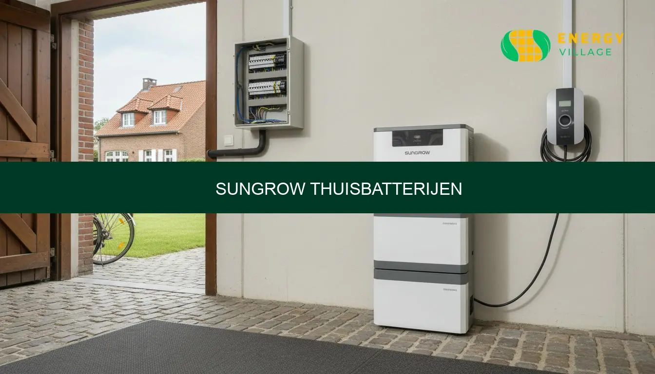 Sungrow thuisbatterijen: prijs, keuze en advies
